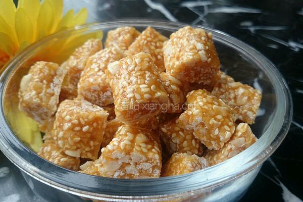 芝麻花生糖的做法图解21