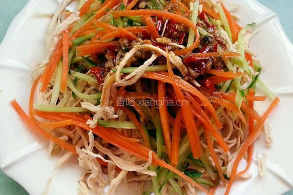 麻辣鸡丝的做法图解11
