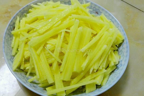 酸辣土豆丝的做法图解4