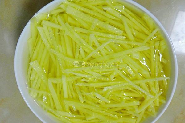 酸辣土豆丝的做法图解5