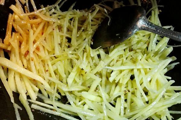 酸辣土豆丝的做法图解7