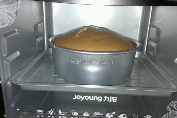 8寸戚风蛋糕的做法图解7
