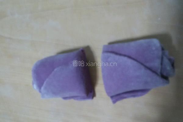 紫薯玫瑰花的做法图解13