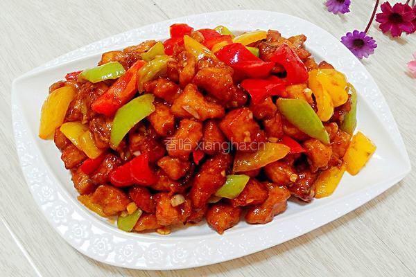 彩椒鸡丁的做法图解12
