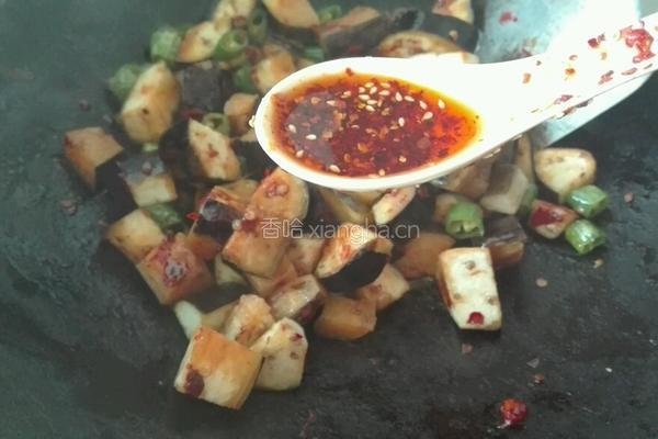 香辣茄子的做法图解8