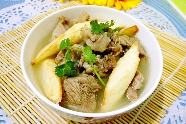 清汤羊肉山药煲的做法图解11