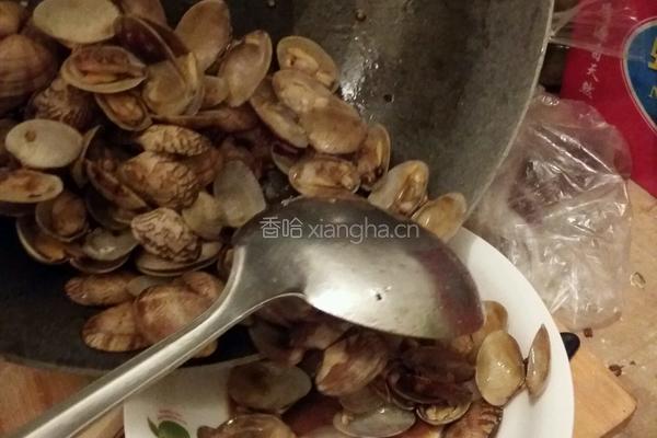 辣炒花蛤的做法图解9