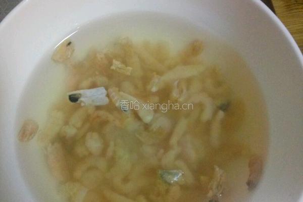 鲜羹汤的做法图解2