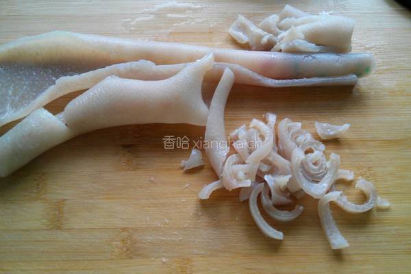 橙香逗(豆)猪皮的做法图解5