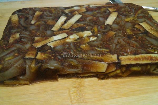 橙香逗(豆)猪皮的做法图解14