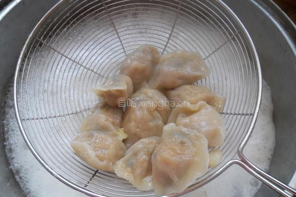 香葱猪肉水饺的做法图解8