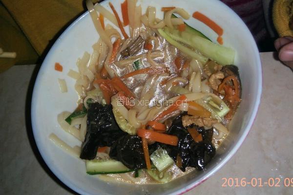 自创营养美味杂酱面的做法图解6