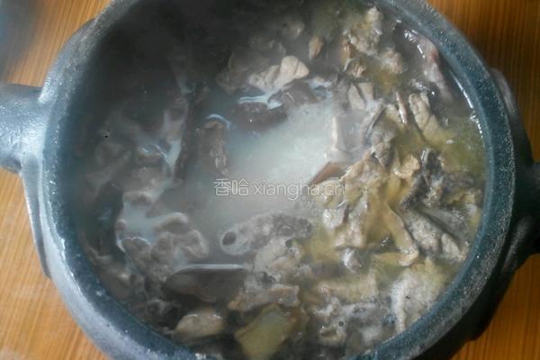 肺片干筋煲的做法图解4