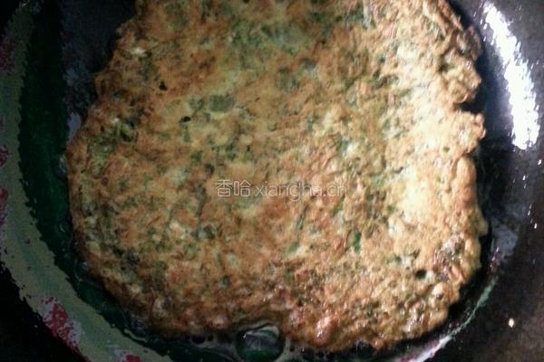 野生荠荠菜炒鸡蛋的做法图解5