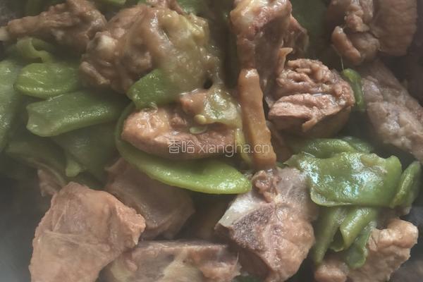 排骨炖豆角土豆的做法图解7