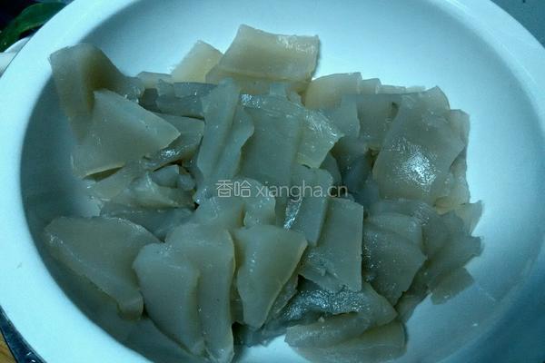凉拌凉粉的做法图解2