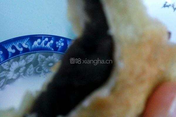 黑芝麻红豆沙馅饼的做法图解11