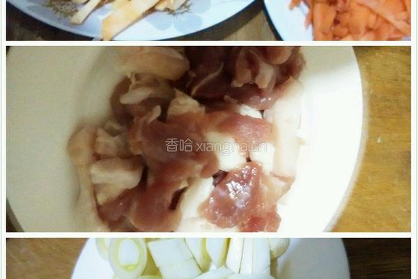 爆炒地瓜丝的做法图解1