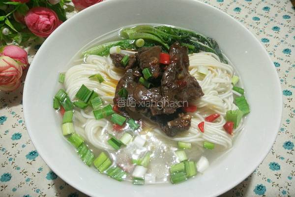鲜牛肉汤面的做法图解8