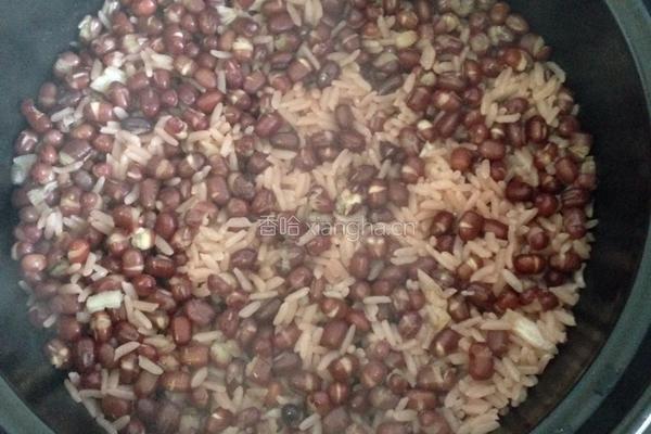 红豆糯米饭的做法图解5