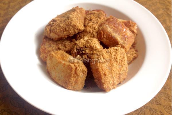 豆面红糖裹糍粑的做法图解5