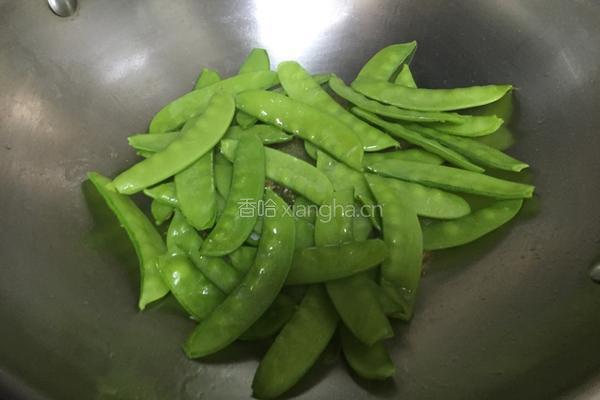 荷兰豆炒肉片的做法图解7