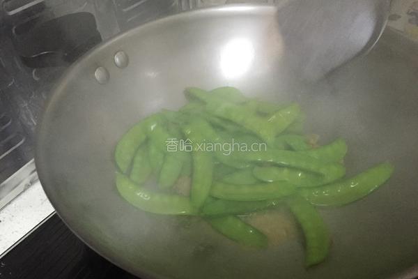 荷兰豆炒肉片的做法图解9
