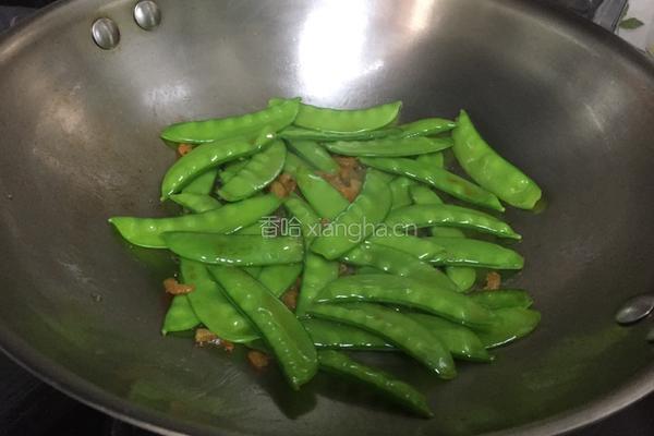 荷兰豆炒肉片的做法图解10