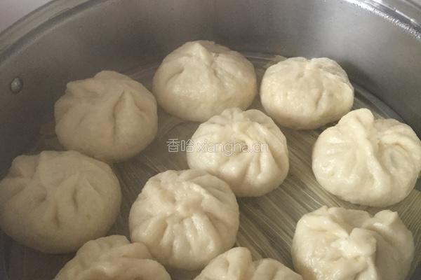 香菇鲜肉小笼包的做法图解6