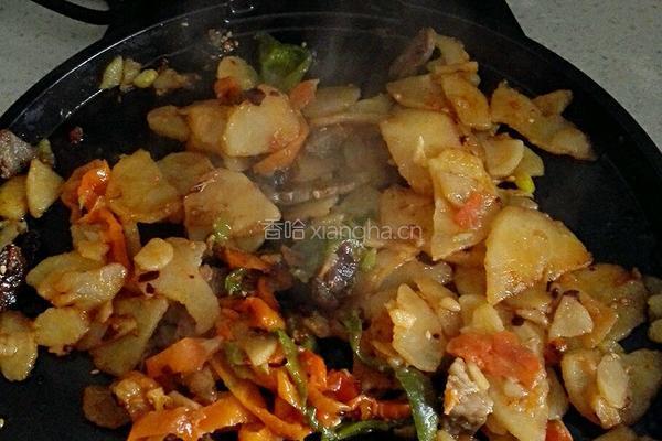自制土豆卷饼的做法图解3