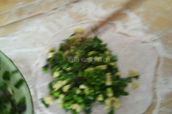 韭菜盒子的做法图解3