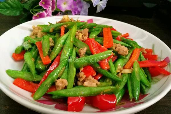 炒四季豆的做法图解7