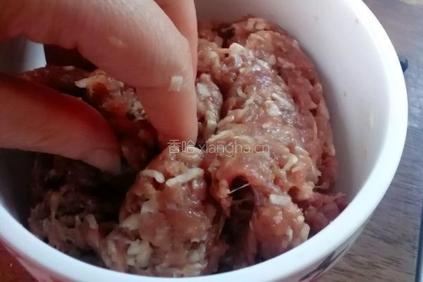 羊肉酿豆腐的做法图解4