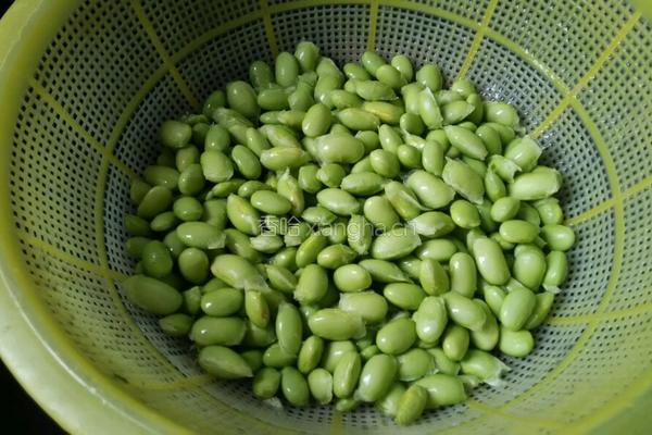 五香牛肉烧青豆的做法图解1