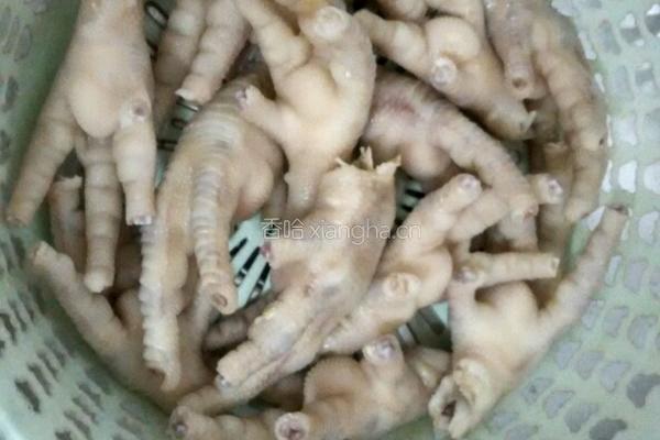 卤鸡爪的做法图解3