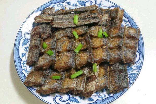 干炸带鱼
