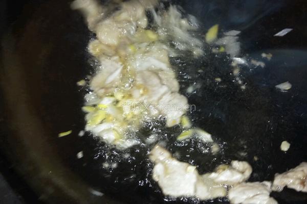 蒜薹炒肉的做法图解4