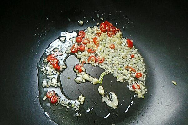 蒜蓉茼蒿的做法图解3