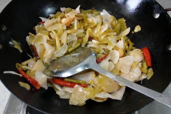 泡菜园子汤的做法图解6