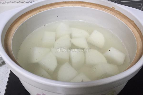 芹菜萝卜排骨汤的做法图解6