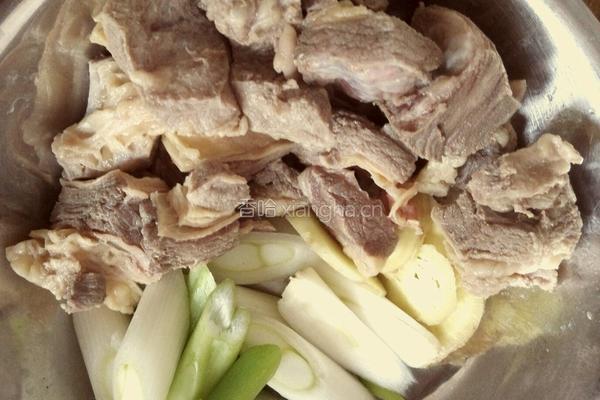 土豆炖牛腩的做法图解5