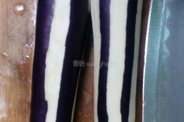 煎烧茄子块的做法图解2