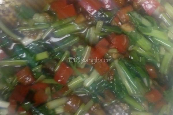 煎烧茄子块的做法图解9