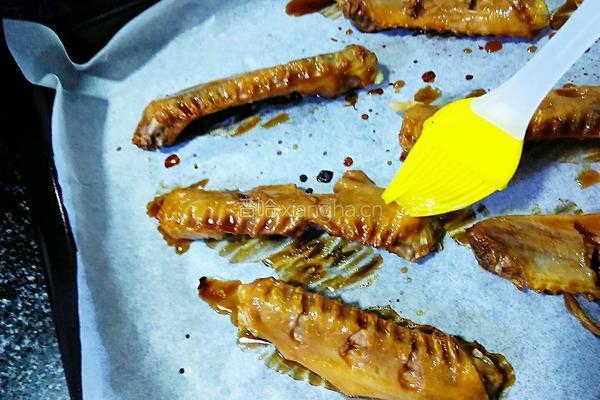 蒜香烤鸭翅的做法图解14