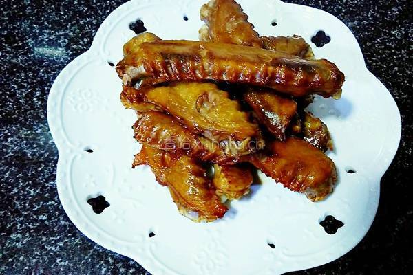 蒜香烤鸭翅的做法图解17