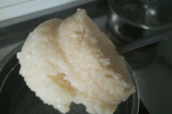 酒酿汤圆的做法图解4