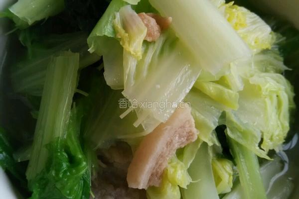 油渣煮白菜的做法图解6