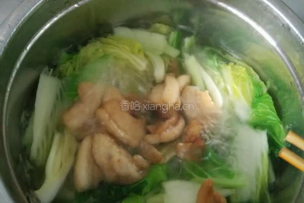 油渣煮白菜的做法图解4