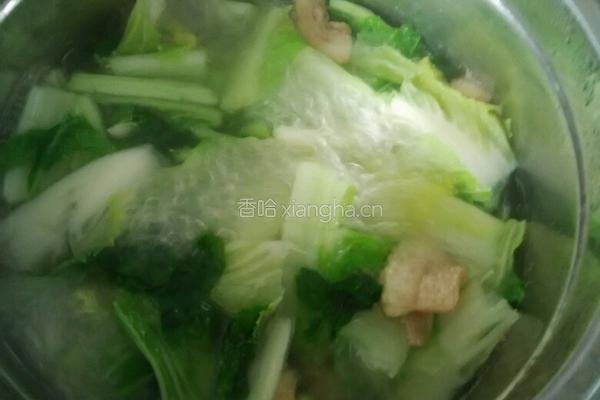 油渣煮白菜的做法图解5