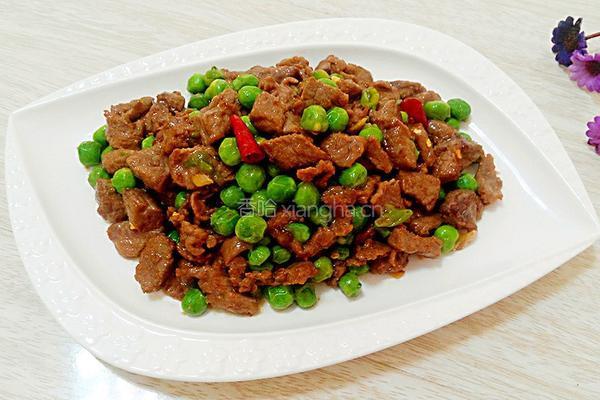 豌豆辣牛肉的做法图解10